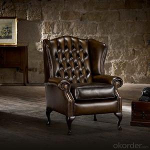 Classic Chesterfield Sofa with Various Leather