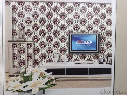 3d Wallpaper The Size of 0.53m*10m 3D Effect for Sofa Background System 1