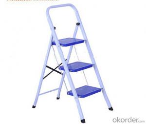 Steel Ladder with Folding Steps, Home Use