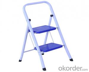 Steel Step Ladder with Folding Steps, Home Use