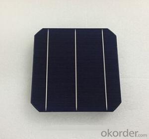 Monocrystalline Solar Cells A Grade  156*156mm with Trusted After-sales Service