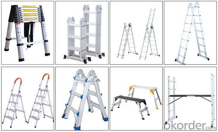 Aluminium Ladder,Foldable and Combination System 1
