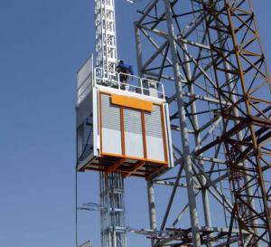 Building Hoist with Double Cage(SC200/200) CE Approved System 1