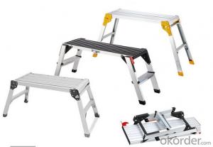 Aluminium Platform Ladder,Adjustable  and Hot Sale