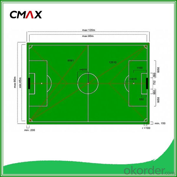 Synthetic Grass for Soccer Fields Artificial Grass Anti UV