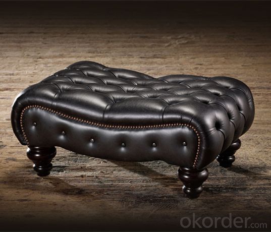 Grosvenor Footstool with Graceful Curves System 1