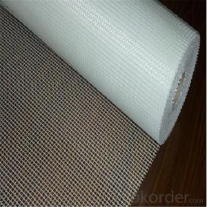 120gsm,5mm*5mm White Alkali Resistant Marble Mesh for Buildings System 1