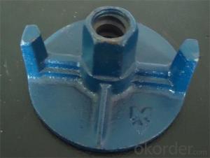 Formwork Parts Plate Nut with Black Or Painting by Casting