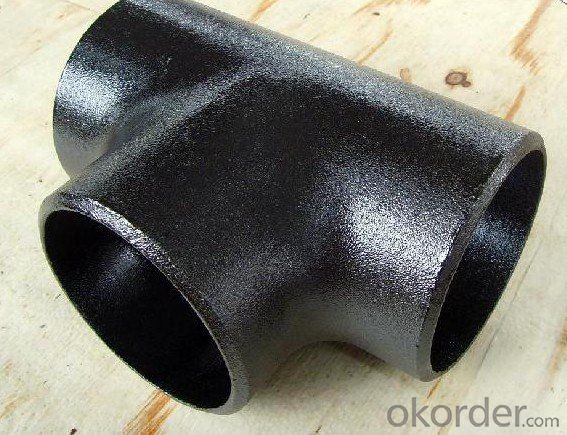 Carbon Steel Pipe Fittings Butt-Welding Equal Tees System 1