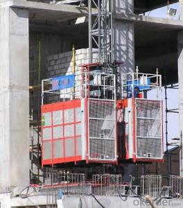 Electric Building Construction Hoist Lift Elevator