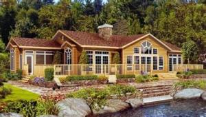 Prefabricated Wooden Log House Made in China
