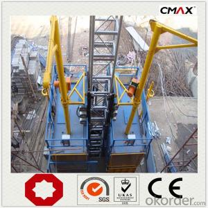 Building Lifter SCD300/300 0~60m/min Middle Speed