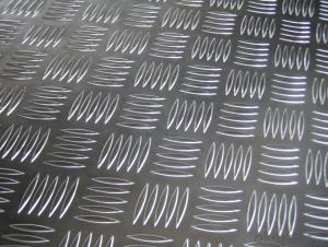 Aluminium Tread Plate Small Five Bar Pattern