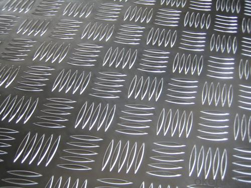 Lincane Aluminum Sheets - Aluminium Tread Plate Small Five Bar Pattern System 1