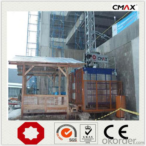 Building Hoist 3000kg Single Cage New Design System 1