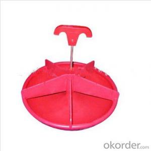 Plastic  Round  Feeding  Pan  for  Piglet  or  Poultry System 1