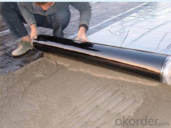 EPDM Self-adhesive Waterproof Membrane for Rooftop Rubber Foam CMAX