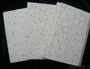 Non Asbestos China Popular Acoustic  Mineral Fiber Ceiling System 1