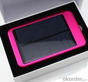 Solar Charger--Portable Mobile Phone For  5000MAh  Mobile