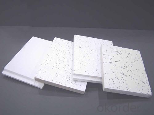 China Mineral Fiber Ceiling Board - Sound Absorption Mineral Fiber Ceiling Tiles System 1