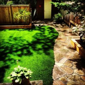 Artificial Grass for Home Garden Deco PU Backing