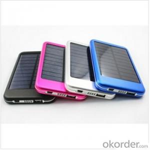 Solar Charger--Portable Mobile Phone For  5000MAh  Mobile