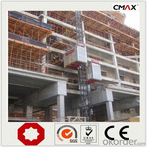 Construction Hoist Twin Cage Racks and Pinion System 1