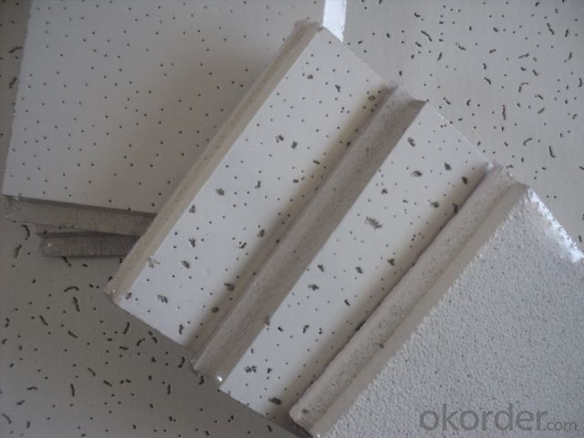 Mineral Fiber False Ceiling Board Tiles for Decoration