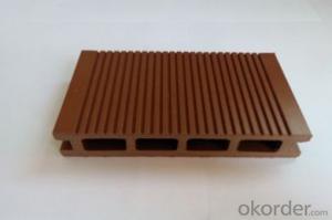 Waterproof Wood Plastic Composite Decking Anti UV WPC Flooring High Quality