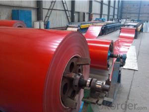 Pre-Painted Aluzinc Steel Coil for Sandwich Wall Thinkness 0.3mm-2mm Width 900mm-1250mm System 1