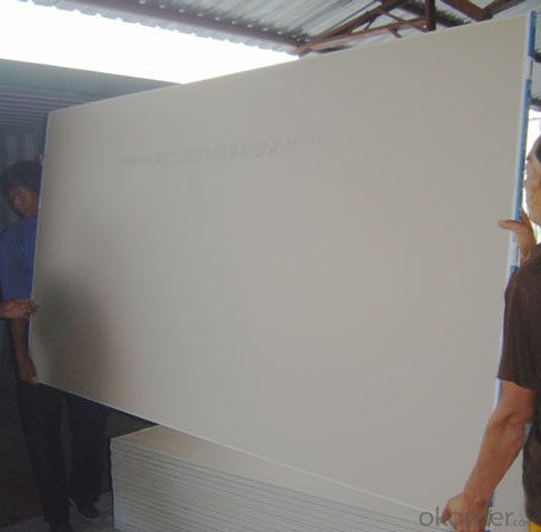 Fireproof Waterproof Gypsum Plaster Board SGS A1 System 1