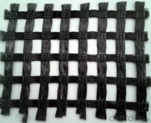 PVC Coated Polyester Geogrid Warp or Railway