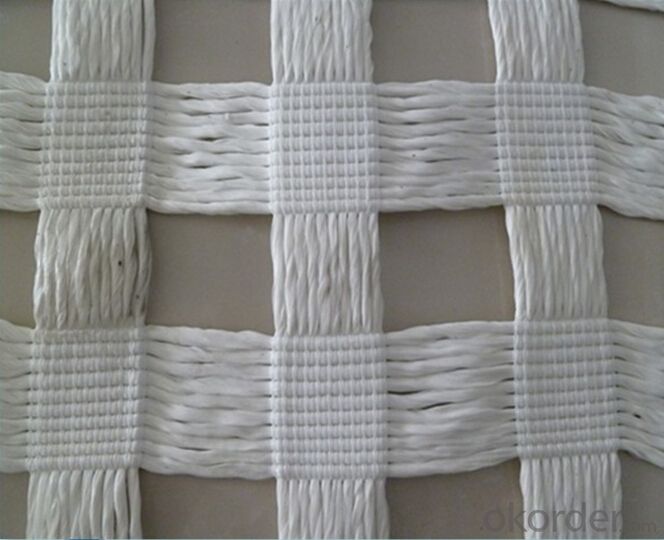 PVC Coated Polyester Geogrid Warp for Railway and Road