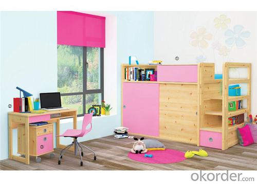 Children Bedroom Furniture with Environmental Material System 1