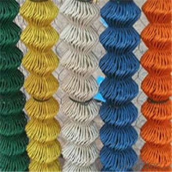 Chain Link Wire Mesh Galvanized PVC Coated Wire Mesh Weaving Good Quality