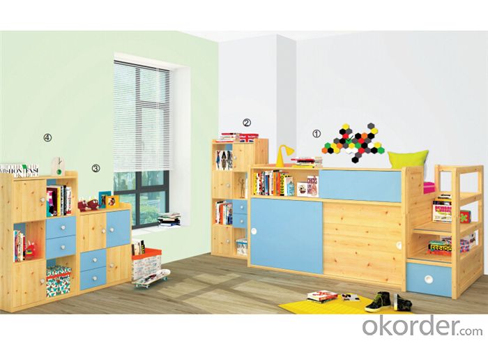 Kids Bedroom Furniture with Environmental Material System 1
