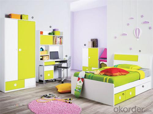 Prince Bedroom Furniture Set with Environmental Material System 1