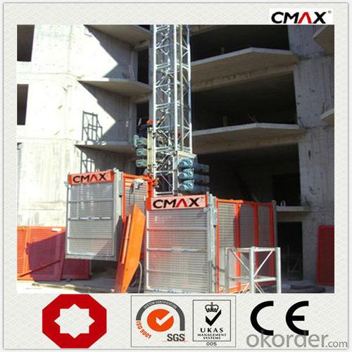 Building Lifter SC160/160 Construction Hoist System 1