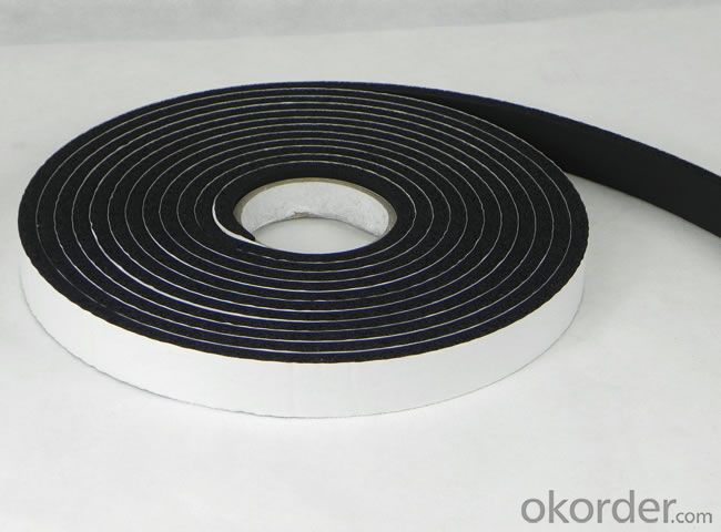 Black Color Single  Sided PE   Foam Tape