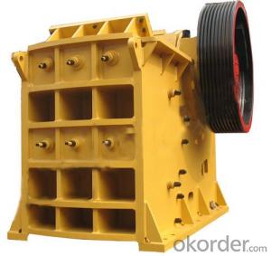 PE Jaw Crusher High Effiency and One Year Guarantee