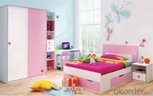 Bunk Bed Kids Furniture Set of Colorful Style
