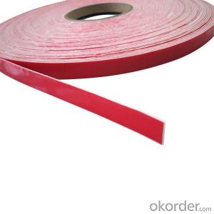 Color Black Double Sided Solvent Based Acrylic PE  Foam Tape