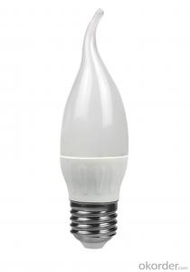 LED Bulb Light E27 3000k-4000K-5000K-6500k C37 9W 800 Lumen Non Dimmable