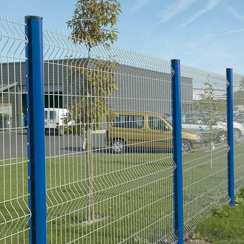 China PVC Coated Metal Wire  Mesh  Fence System 1