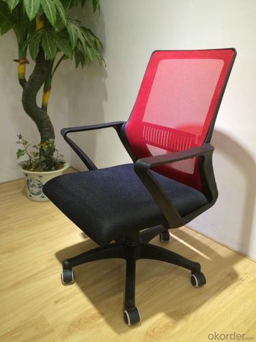 ZHSMC-03 Swivel Office Chair with White Armrest Mesh Backrest System 1