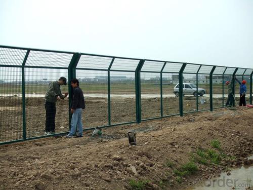 Boundry Use Security  Wire  Mesh   Fence System 1