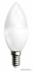LED Bulb Light E27 3000k-4000K-5000K-6500k C37 5W 600 Lumen System 1