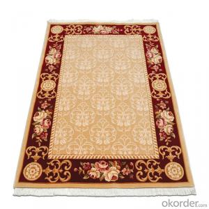 Wool Rug with Wilton Machinemade for Luxury Villa Room