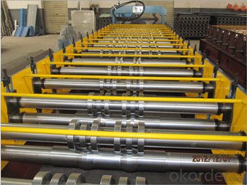 Ridge Cap Cold Roll Forming Machine for Glazed Tile