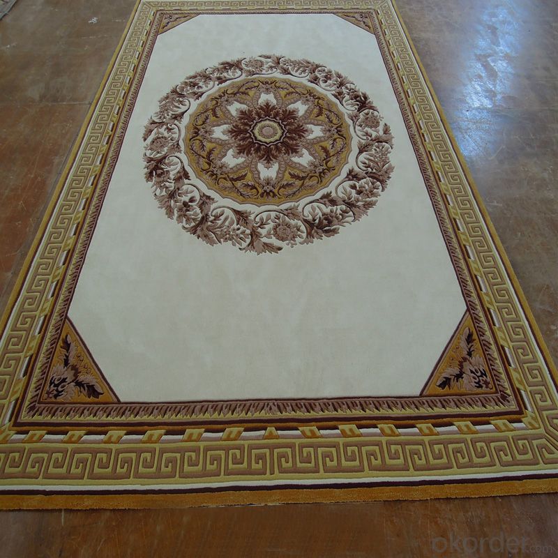 Modern New Zealand Wool Rug Hand Tufted from China Factory with Good Quality